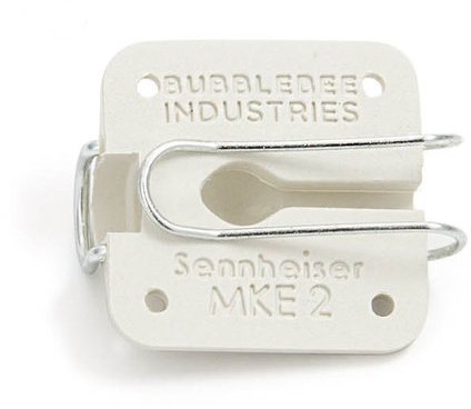 Bubblebee Industries The Lav Concealer for SENNHEISER MKE-2 (Single, White)