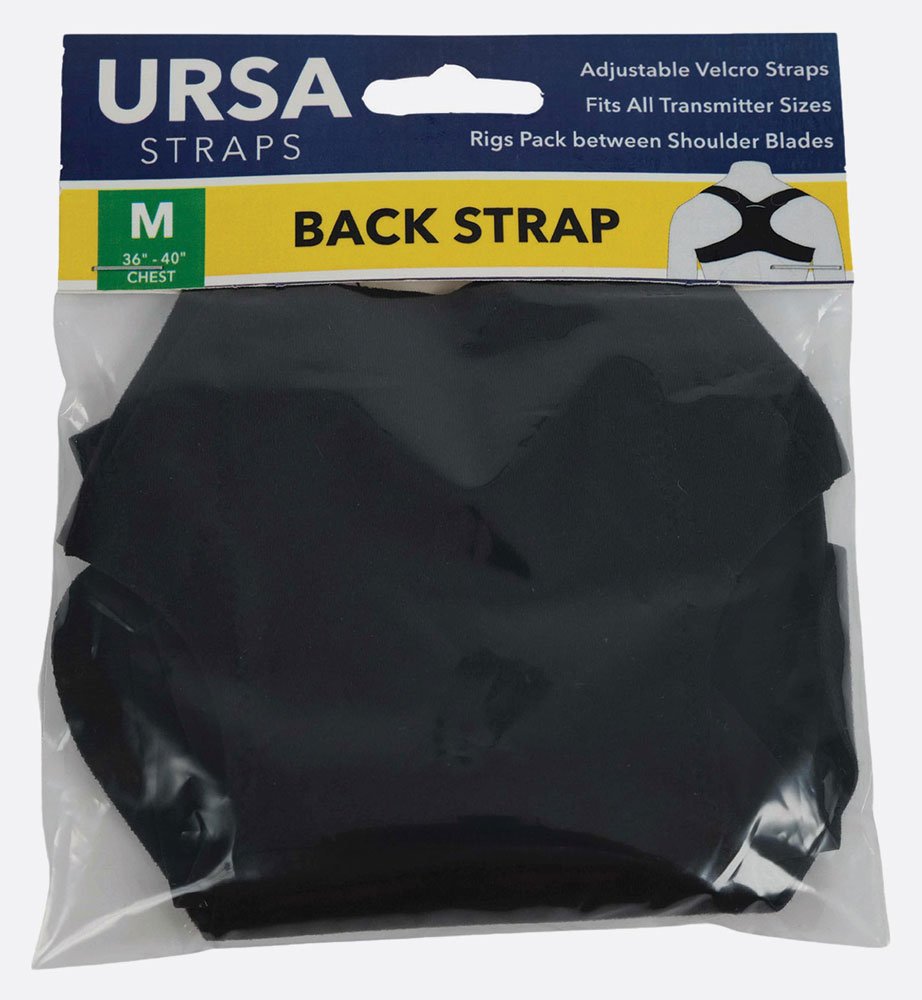 Ursa Straps Back Strap Medium (Black)