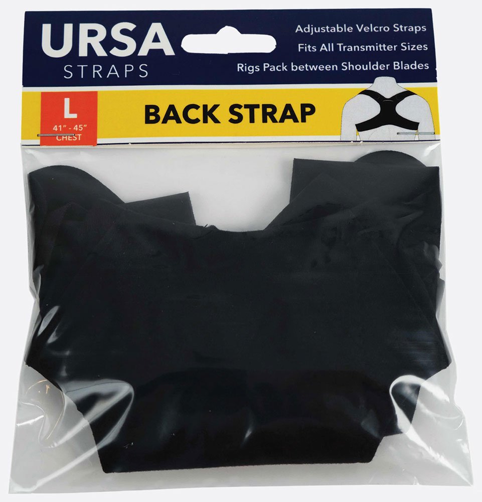 Ursa Straps Back Strap Large (Black)