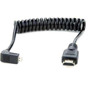 Atomos ATOM-CAB007 Right-Angle Micro To Full Hdmi Coiled Cable