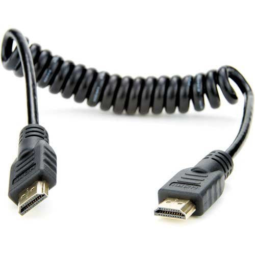Atomos ATOM-CAB010 Full To Full Hdmi Coiled Cable