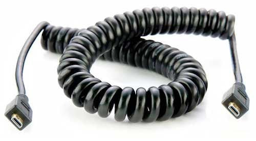 Atomos ATOM-CAB012 Micro To Micro Hdmi Coiled Cable