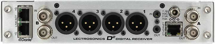 Lectrosonics DSQD Receiver