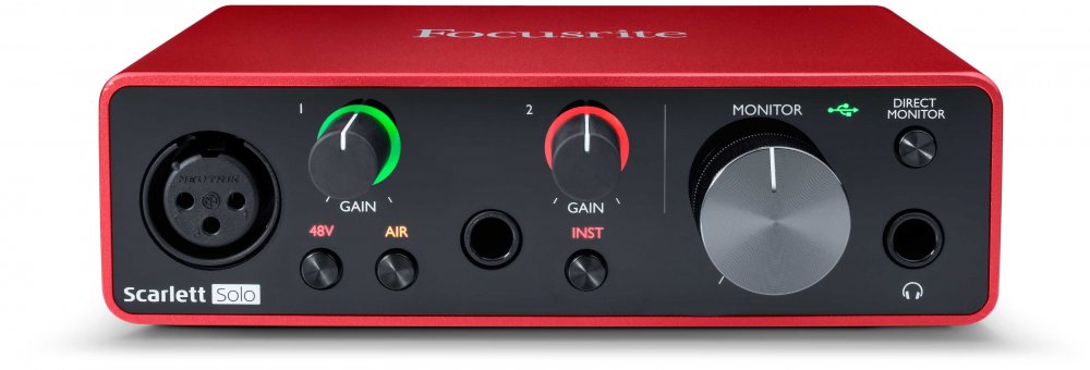 Focusrite Scarlett Solo 3rd Gen