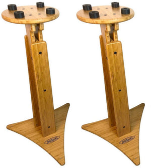 JamRacks Star Speaker Stand (Bamboo)