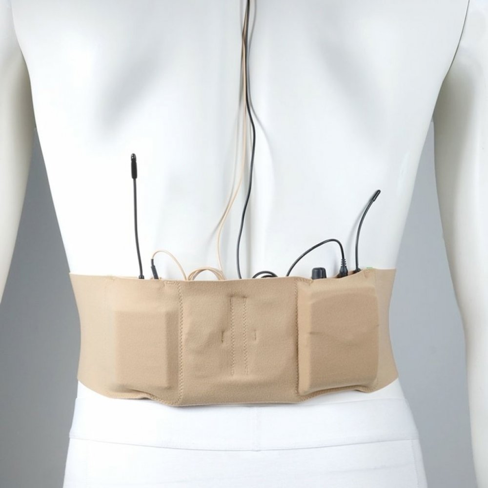 Ursa Straps Waist belt - Small w/Double Pouch (Beige)