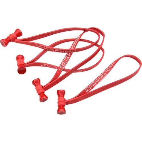 Bongo Ties Red -10 pack