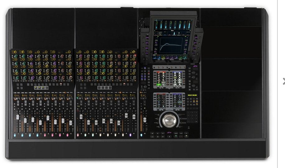 Avid S4 16-Fader Control Surface - 4 ft base
