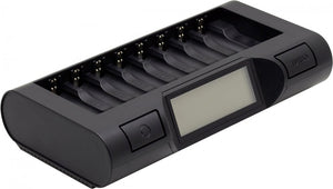 MAHA Energy Powerex C980 8-bank NiMH AA/AAA Charger-Analyzer