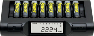 MAHA Energy Powerex C980 8-bank NiMH AA/AAA Charger-Analyzer