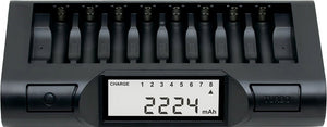 MAHA Energy Powerex C980 8-bank NiMH AA/AAA Charger-Analyzer