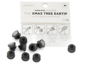 Bubblebee Industries The Sidekick Christmas Tree Eartip Medium - 10 pack
