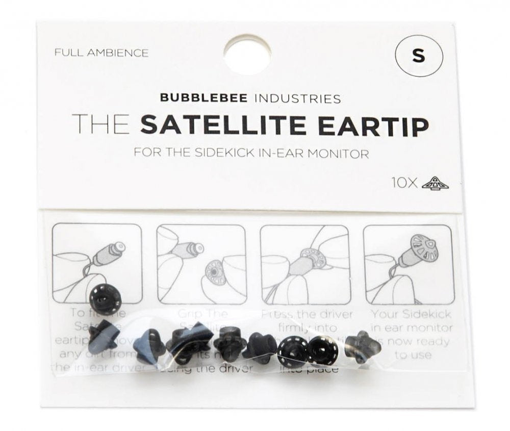 Bubblebee Industries The Satellite Eartip Small - 10 pack