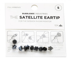 Bubblebee Industries The Satellite Eartip Small - 10 pack