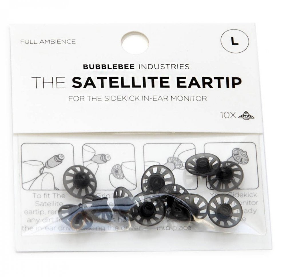 Bubblebee Industries The Satellite Eartip Large - 10 pack