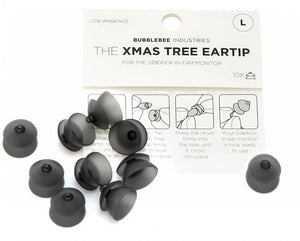 Bubblebee Industries The Sidekick Christmas Tree Eartip Large - 10 pack