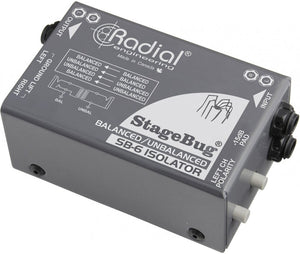 Radial Engineering StageBug SB-6 Stereo Isolator
