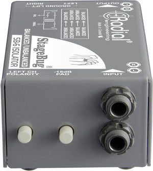 Radial Engineering StageBug SB-6 Stereo Isolator