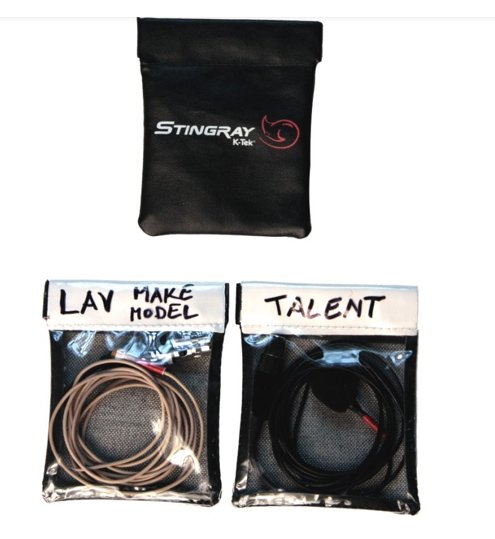 K-Tek KSLP1 - Stingray Lav Pouch (Set of 3)