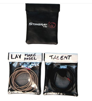 K-Tek KSLP1 - Stingray Lav Pouch (Set of 3)