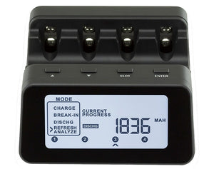 MAHA Energy Powerex MH-C9000PRO WizardOne Charger-Analyzer for 4 AA/AAA NiMH/NiCD