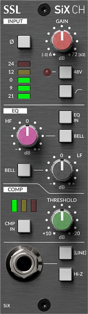 Solid State Logic 500-series SiX Channel Strip
