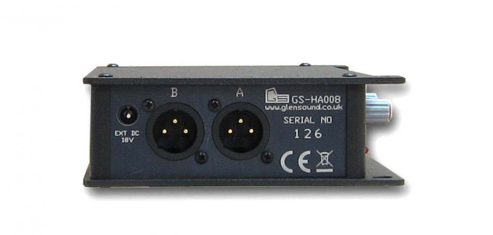 Glensound GS-HA008 - Twin Headphone Amplifier