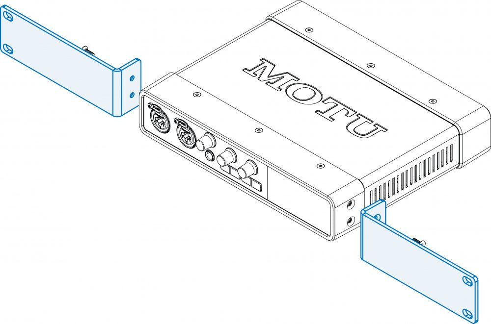 MOTU UltraLite-mk5 Half-Rack Mounting Kit
