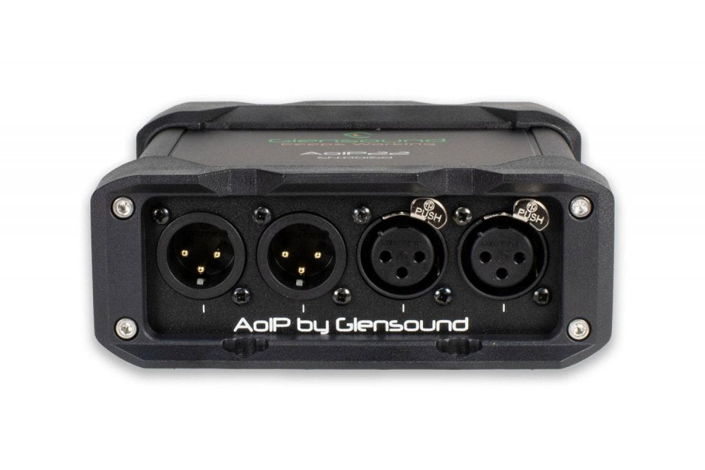 Glensound AoIP-22 MKII - 2X2 Dante Interface