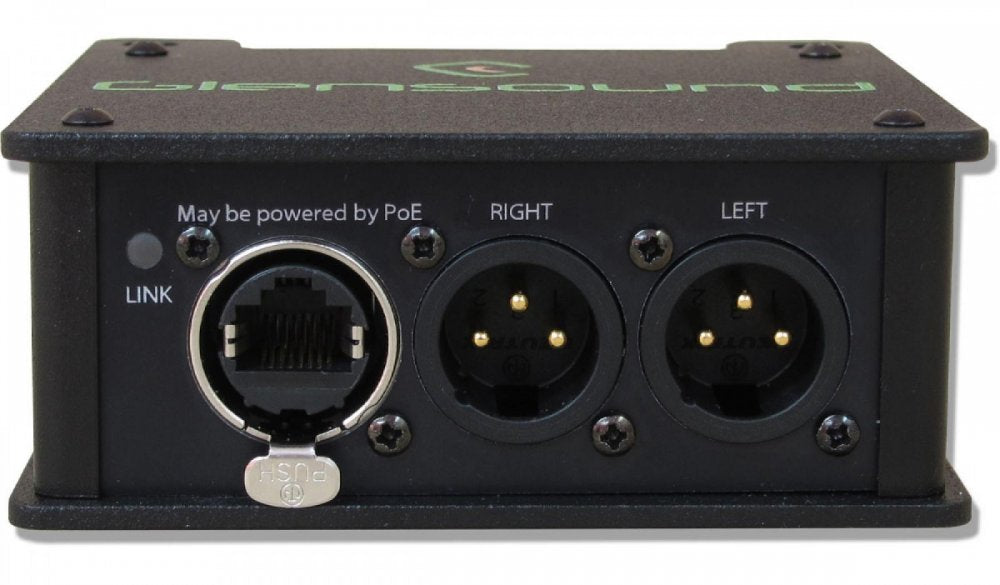 Glensound VIRGIL OB - Dante Headphone Amplifier with Analog Outputs