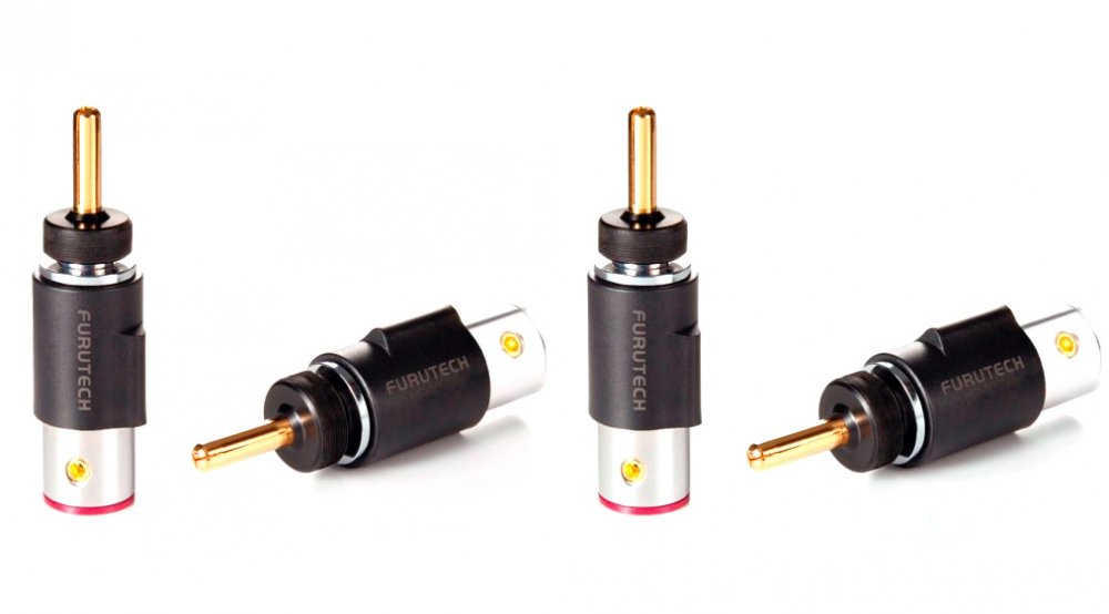 Furutech FT-212 (G) Gold Banana plug (set of 4)