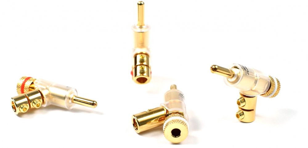 Furutech FP-202 (G) Gold Banana plug (set of 4)