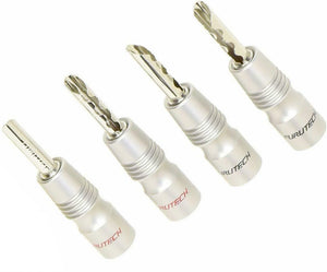 Furutech FP-200B (R) Rhodium Banana plug (set of 4)