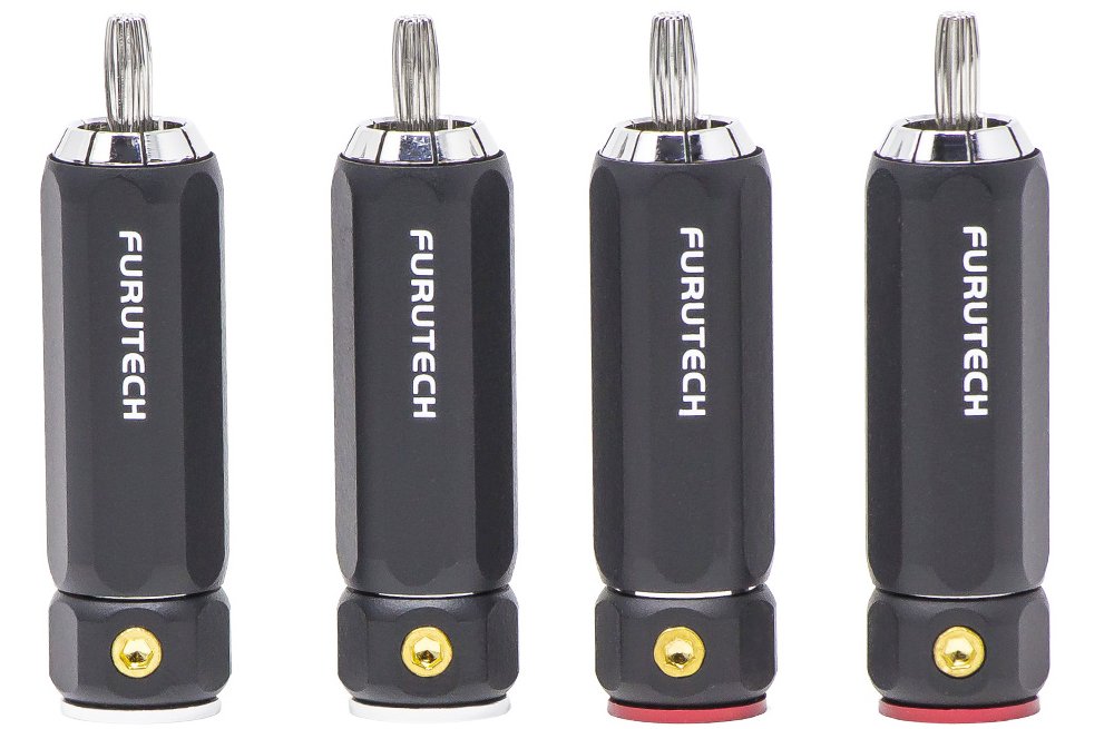Furutech FP-106 (R) Rhodium RCA Connector (set of 4)