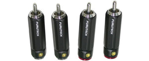 Furutech FP-108 (R) Rhodium RCA Connector (set of 4)