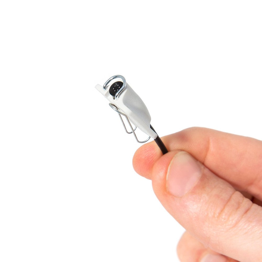Bubblebee Industries The Lav Concealer for Sony ECM-77 (Single, White)