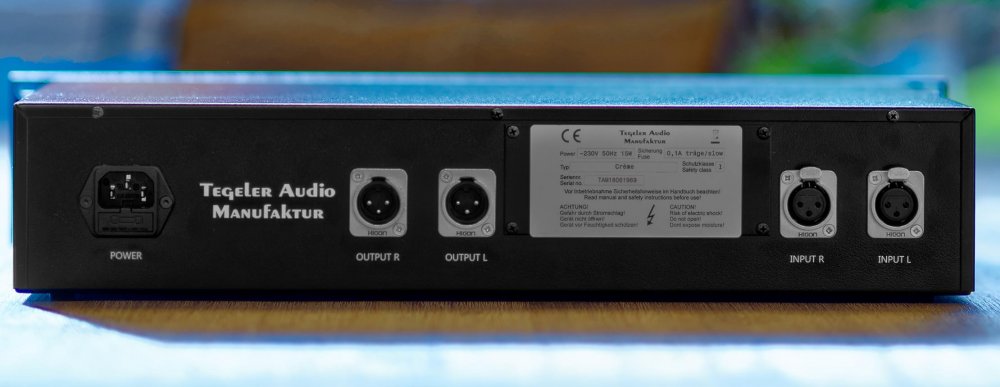Tegeler Audio Crème - Bus Compressor and Mastering Equalizer