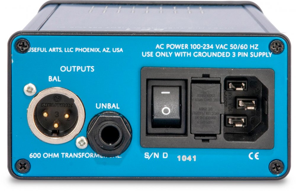 Useful Arts BF-1 Tube Mic Preamp