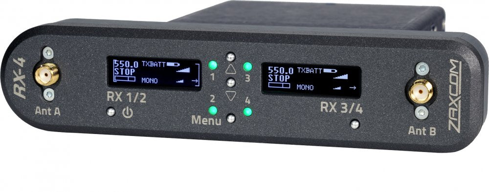 Zaxcom RX-4H MRX Module Interface (Blocks 23 - 26: 596 to 698 MHz)
