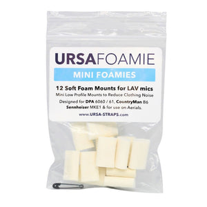 Ursa Straps Mini Foamies - 12 Pack (White)