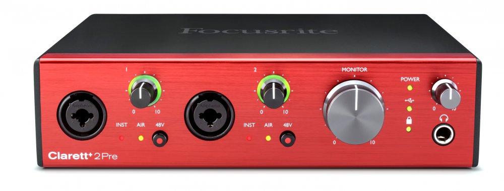 Focusrite Clarett+ 2Pre