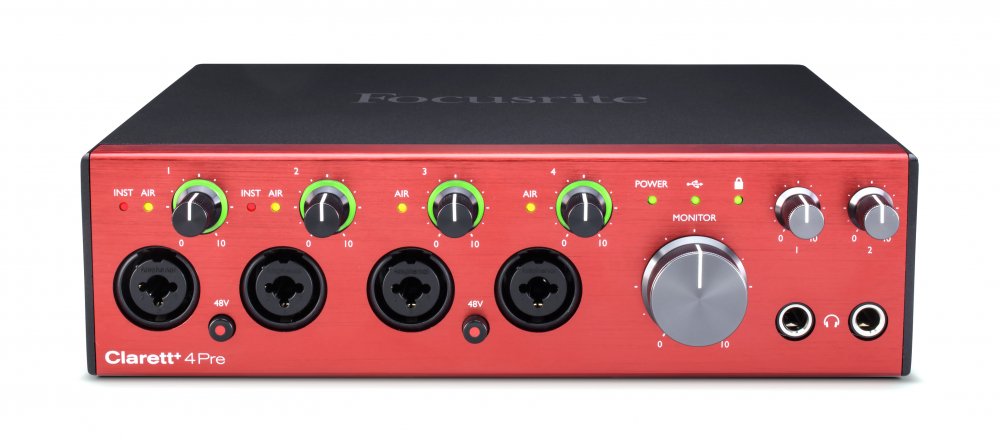 Focusrite Clarett+ 4Pre