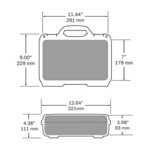 Nanuk 909 Case without Insert (Black)