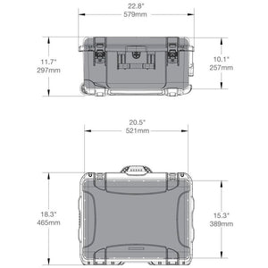 Nanuk 950 Rolling Case without Insert (Black)