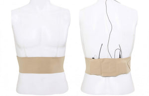 Viviana Straps Extreme Waist Double Pouch Strap (Beige)