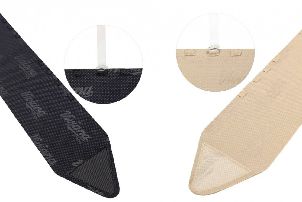 Viviana Straps Extreme Waist Double Pouch Strap (Beige)