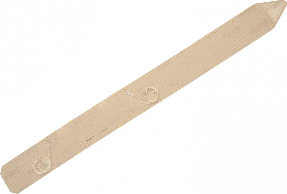 Viviana Straps Extreme Waist Double Pouch Strap (Beige)