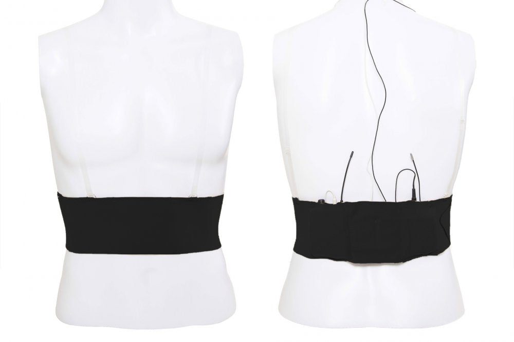 Viviana Straps Extreme Waist Double Pouch Strap (Black)