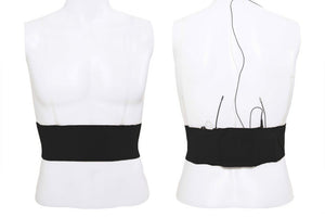 Viviana Straps Extreme Waist Double Pouch Strap (Black)