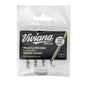 Viviana Straps Beetle for DPA6060/Sennheiser MKE 1(White)